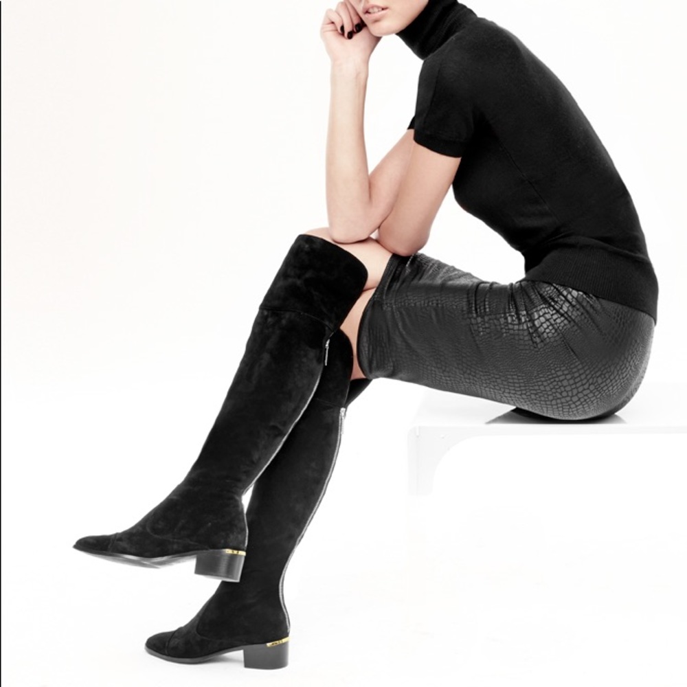 Donald J. Pliner Suede Divo Over-the-Knee Boots